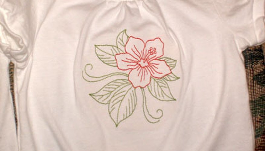 Aprende a bordar camisetas.