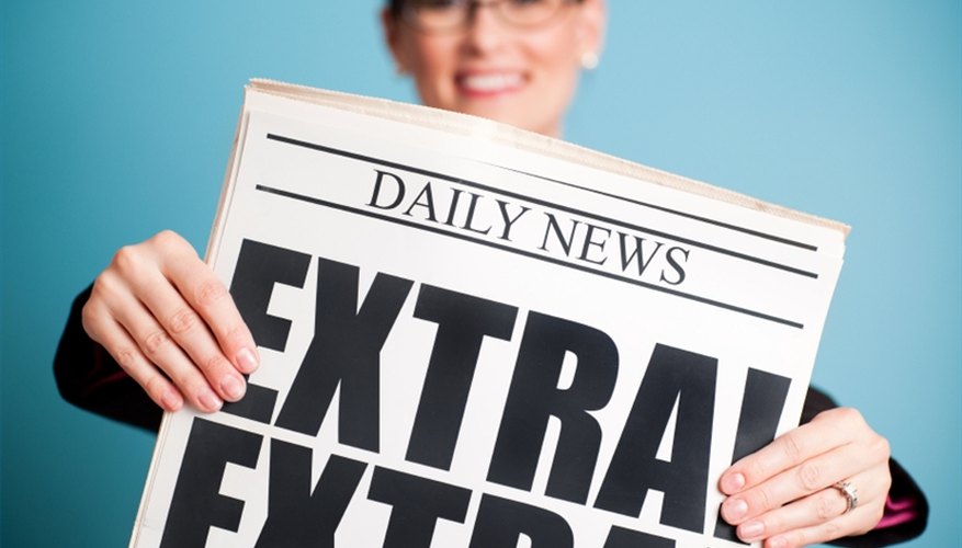 Design an effective newspaper ad.