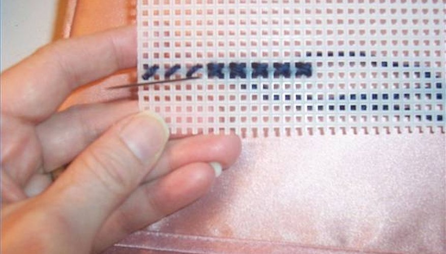 How to Cross Stitch on Plastic Canvas | Our Pastimes