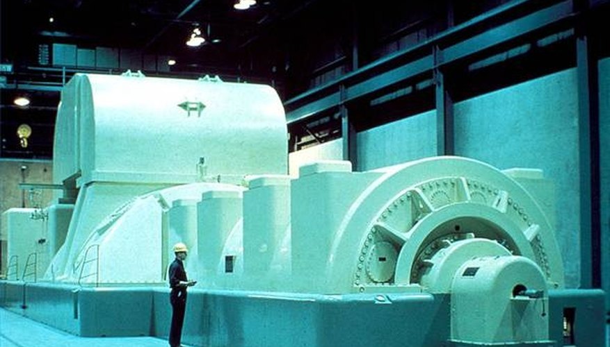 A power plant generator