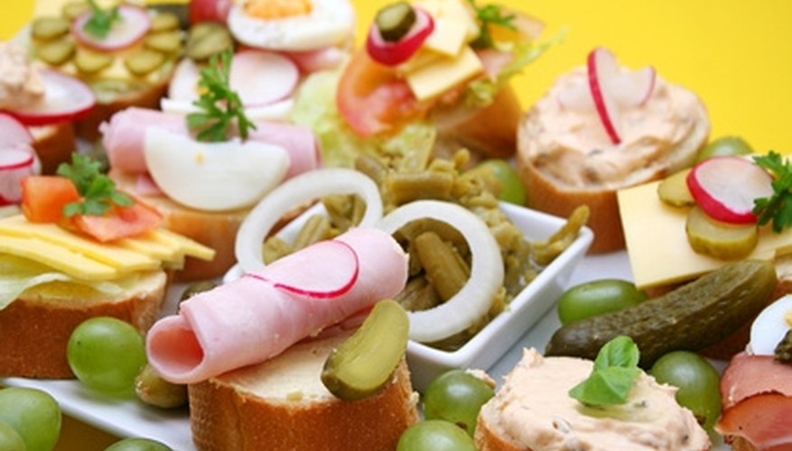 Preparing a catering contract