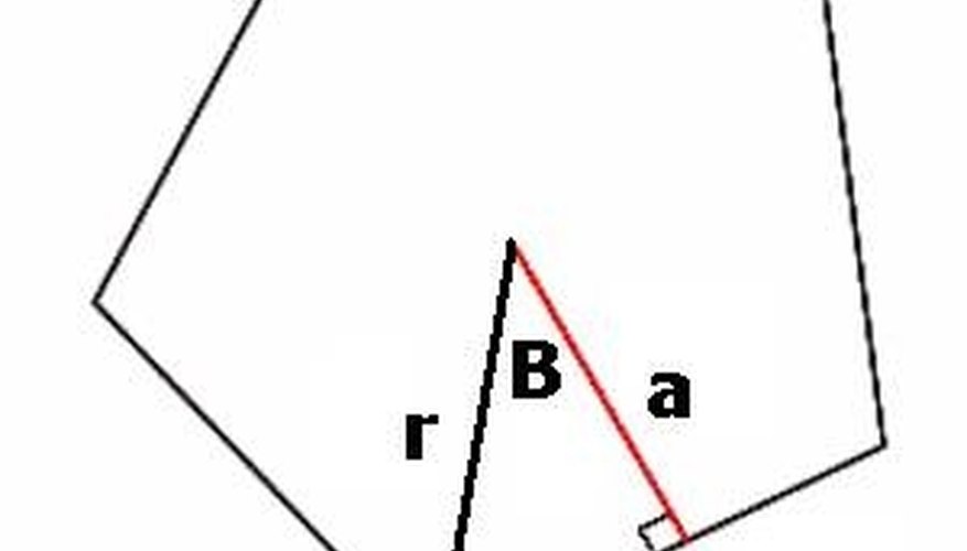 Apothem of a Pentagon