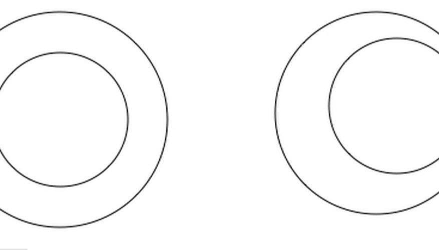 Photo Credit: Author Concentric Circles Have the Same Center; Left Circles Are Concentric
