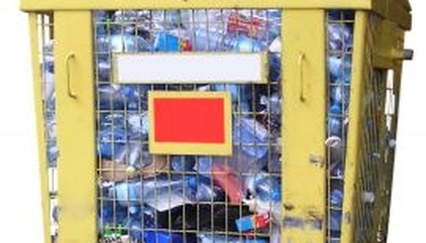 Recicla botellas y ayuda a salvar el medio ambiente.