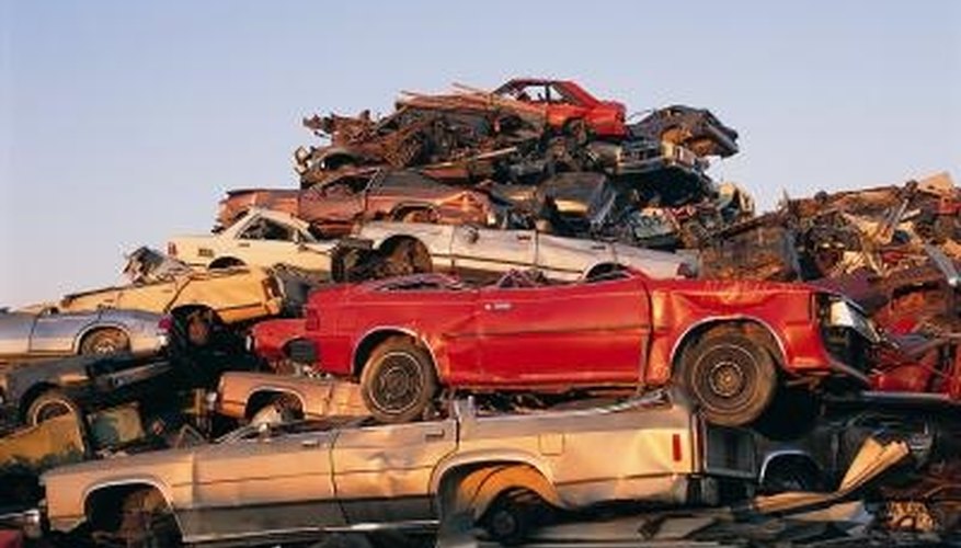 Scrap metal can be sold for hundreds of dollars per ton.