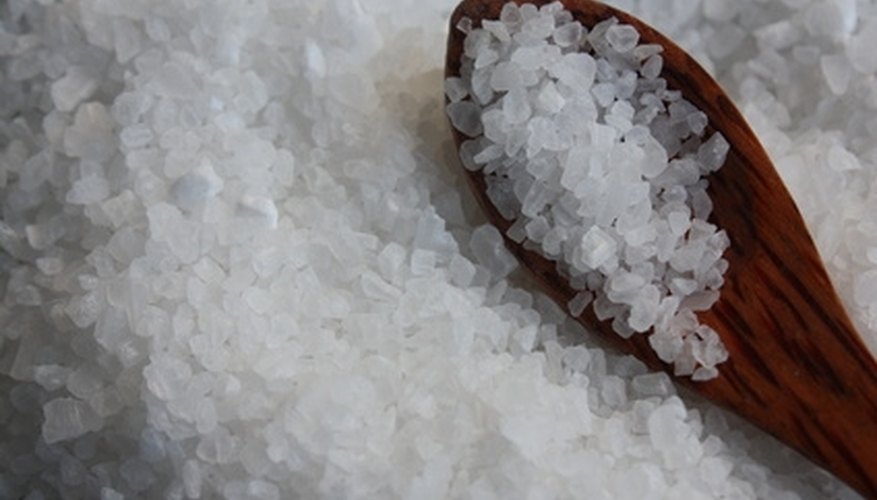 Photo Credit: Salt image by lefebvre_jonathan from <a href= Calcium chloride is a white and crystalline powder.