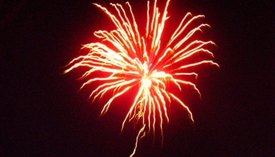 Fireworks over the park make this amusement park a couples' destination. Fireworks over the park make this amusement park a couples' destination.