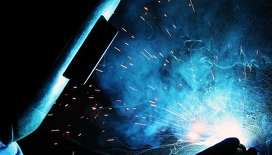 Photo Credit: welding image by glgec from <a href='http://www.fotolia.com'>Fotolia.com</a> TIG welders can be used on more types of metals than any other welding process.