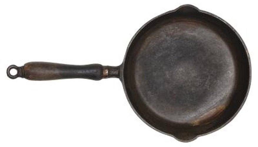 Cast iron skillets are one of many vintage collectibles.