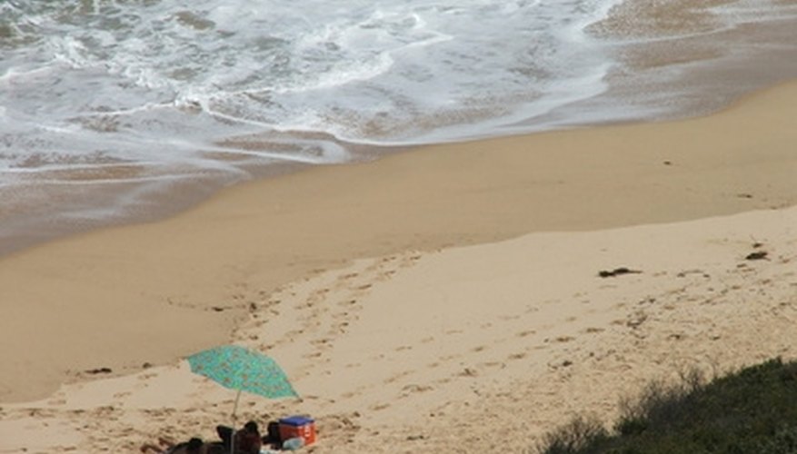 Sun, sand and surf make for a glorious, romantic day for two. Sun, sand and surf make for a glorious, romantic day for two.