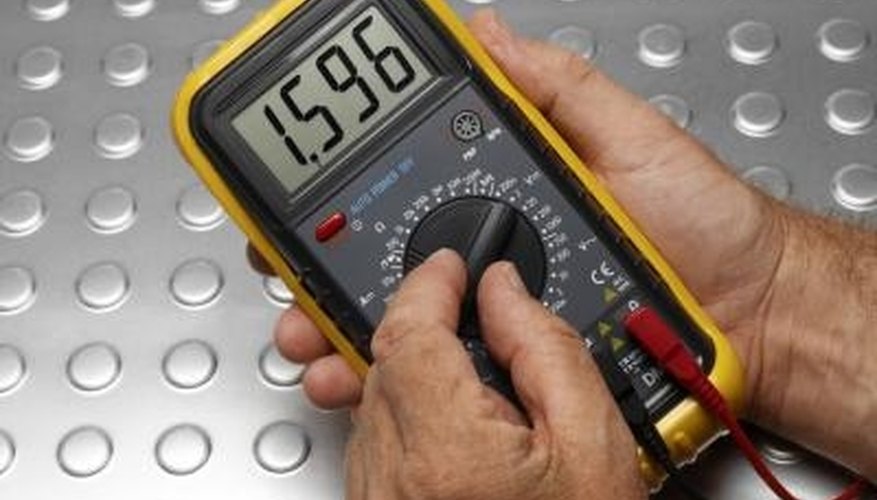 Photo Credit: Polka Dot Images/Polka Dot/Getty Images When the voltage and wattage are known, current can be calculated.