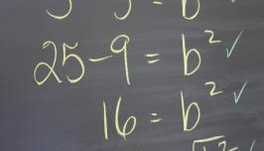Photo Credit: Hemera Technologies/AbleStock.com/Getty Images You need to find the square root of a number to compute the height of a right triangle.