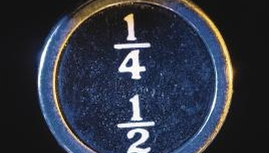 Photo Credit: Comstock Images/Comstock/Getty Images Fractions can be added, substracted, multiplied and divided like other numbers.