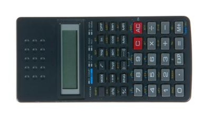 Photo Credit: Jupiterimages/PhotoObjects.net/Getty Images Means and squared numbers can be quantified quickly with a calculator.