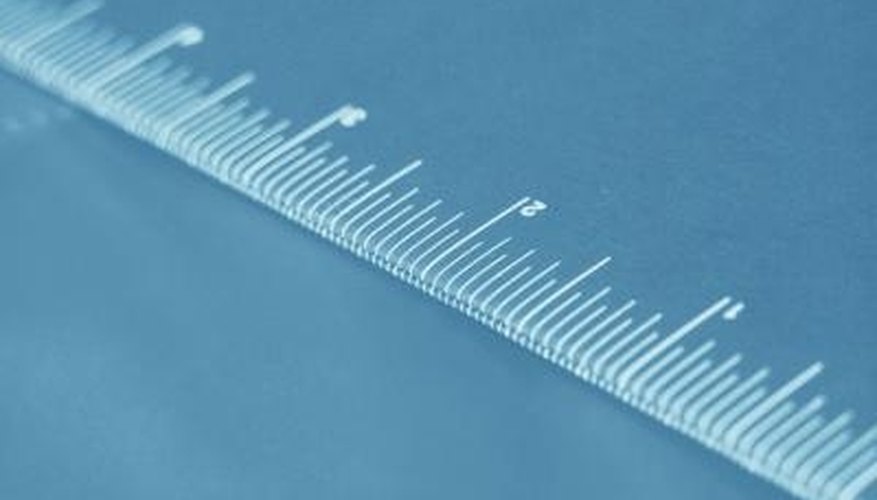 Photo Credit: Medioimages/Photodisc/Photodisc/Getty Images Metric rulers enable measurements in centimeters and millimeters.