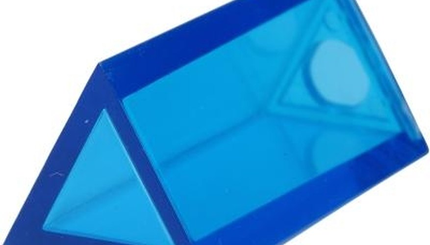 Photo Credit: Zedcor Wholly Owned/PhotoObjects.net/Getty Images This is a triangular prism, which is a good example for introducing prisms and pyramids.