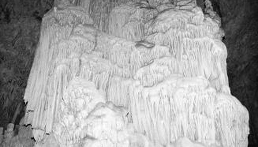 Photo Credit: Hemera Technologies/AbleStock.com/Getty Images Limestone formed in underground caverns is mined for use as an aggregate.