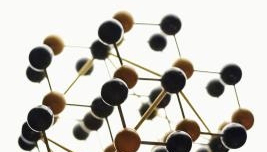 Photo Credit: Thinkstock/Comstock/Getty Images Molecule behavior exhibits characteristics of the type of bonds between the atoms.