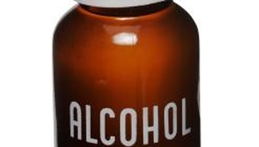 Photo Credit: Brand X Pictures/Brand X Pictures/Getty Images An isopropyl group is the base structure of isopropyl alcohol.
