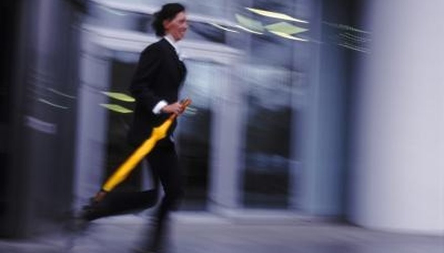 Photo Credit: John Foxx/Stockbyte/Getty Images Velocity measures the change in an object's position with respect to time.