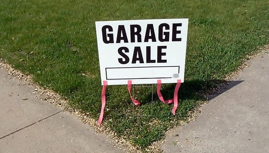 How To Organize A Neighborhood Garage Sale