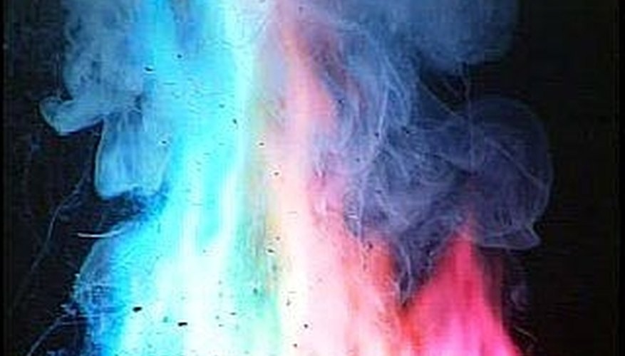 Photo Credit: Thank you to http://www.webelements.com/ Various flame colors on the same fire using multiple chemicals