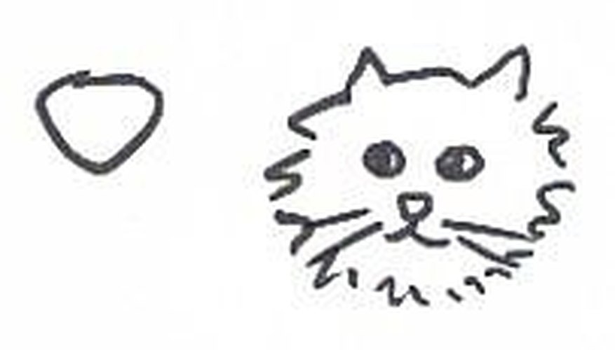 How to Draw a Cat's Nose | Our Pastimes