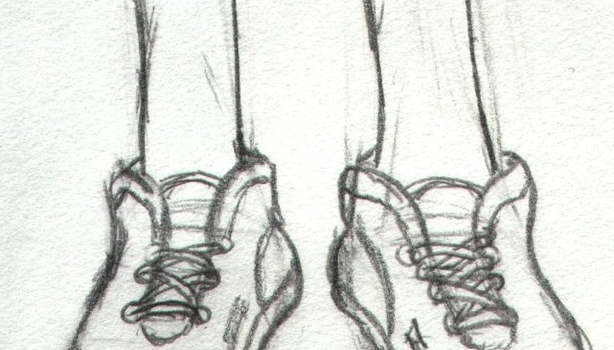 How to Draw Feet and Shoes Our Pastimes