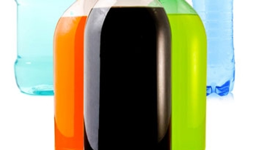 Soft drink bottles, water bottles, mouthwash bottles, salad dressing containers. Soft drink bottles, water bottles, mouthwash bottles, salad dressing containers.
