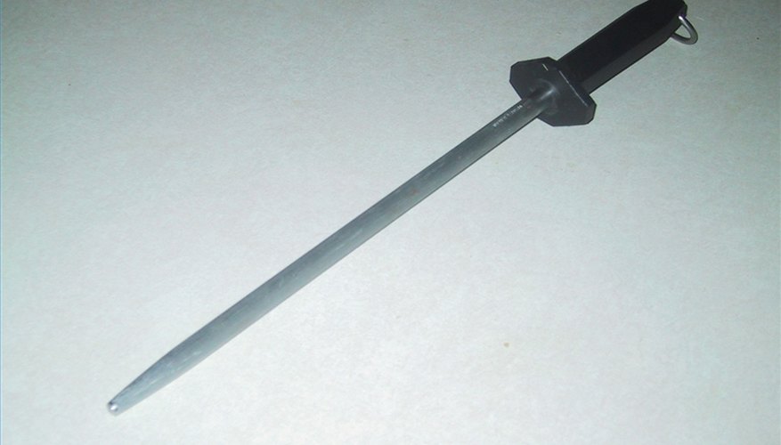 Use a steel to hone your blade after sharpening Use a steel to hone your blade after sharpening