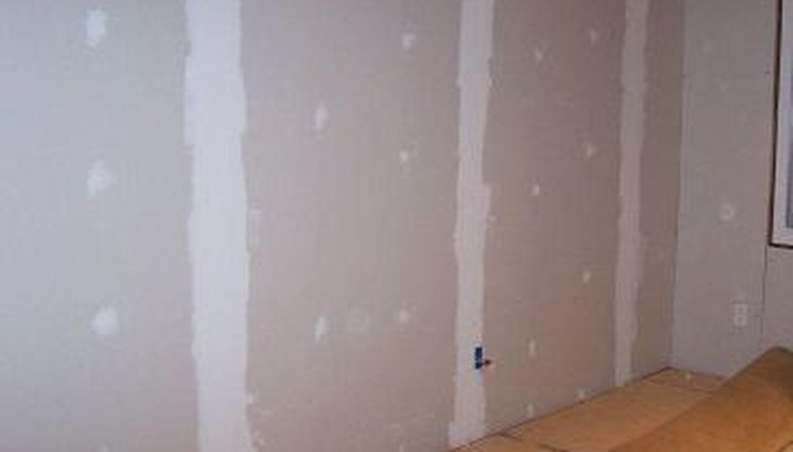 Drywalling in Progress Drywalling in Progress