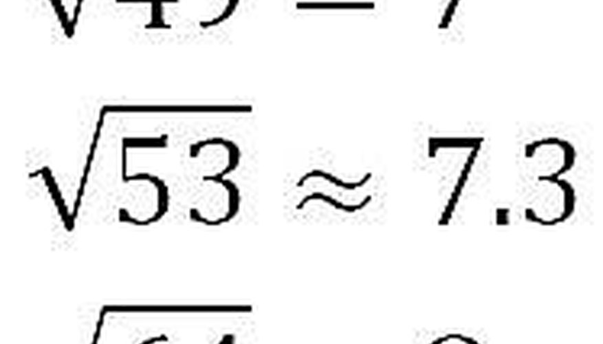 Estimating Sqrt(53)