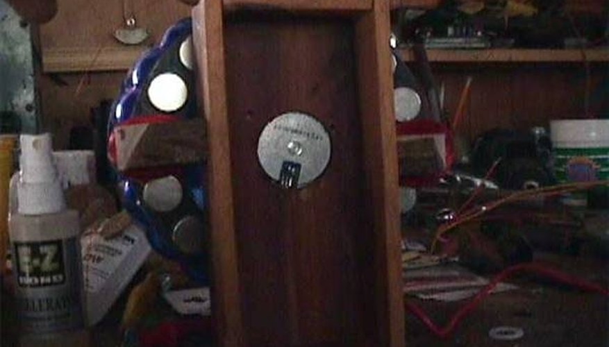 Photo Credit: Jordan M. Scott A Homemade Alternator in a Wooden Frame