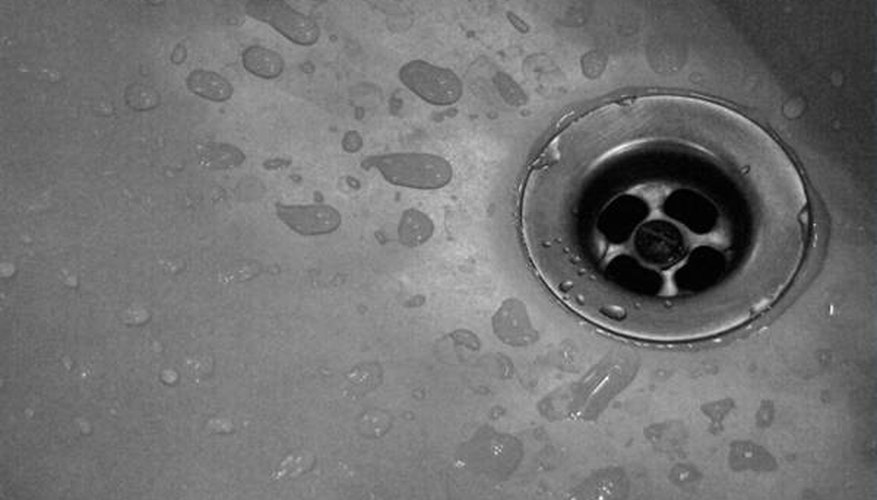 Drain unit on a shower floor. Drain unit on a shower floor.