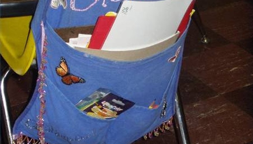 Photo Credit: http://www.chairbag.com/PIA.htm Make a Homemade Pack Organizer for a School Desk
