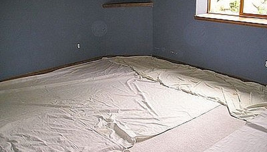 Use drop cloths. Use drop cloths.