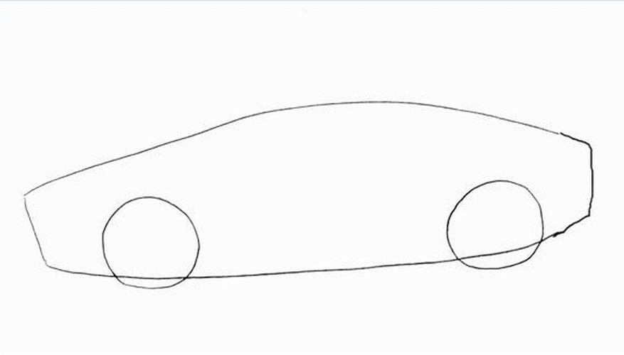 How to Draw a Super Car | Our Pastimes