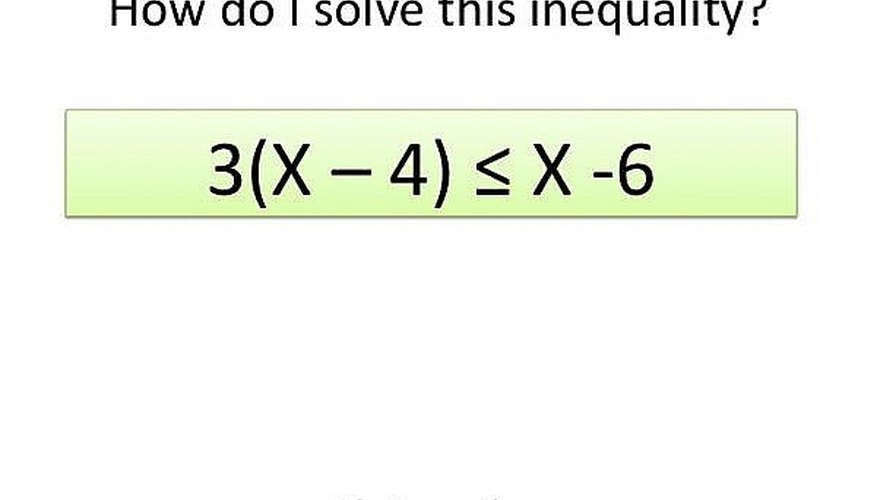 Photo Credit: www.I-hate-math.com, Vanessa Graulich, I Hate Math Group, Inc How do I solve this inequality?