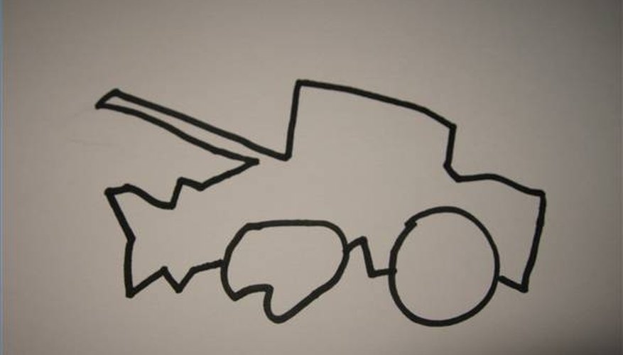 How To Draw A Wrecked Car Our Pastimes