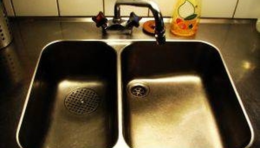 kitchen sink grout repair