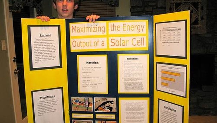 solar system science fair displays