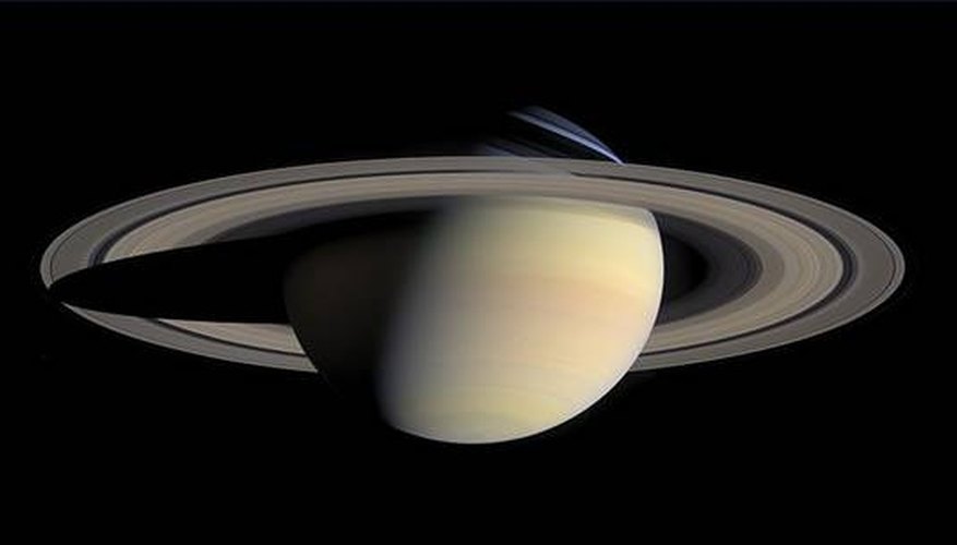 Saturn from the Cassini probe