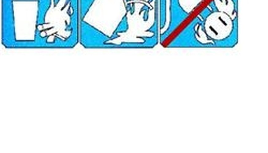 Universal pictographs tell what contents can--and cannot--be used for. Universal pictographs tell what contents can--and cannot--be used for.