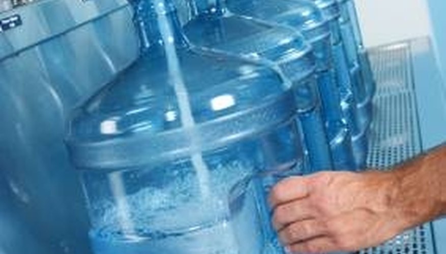 Expensive bottled water. Expensive bottled water.