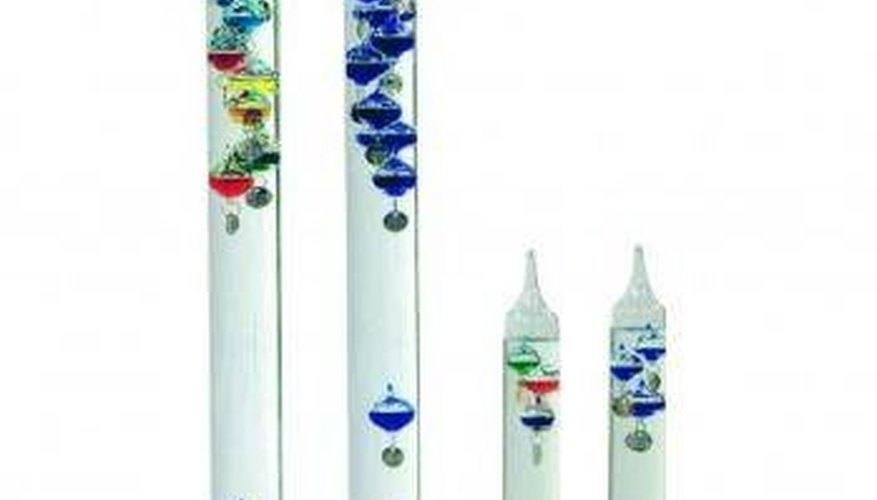 Photo Credit: Nauticalia.com Examples of Galilean Thermometers