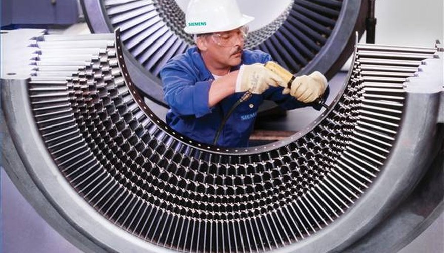 Steam Turbine, Seimens press picture.