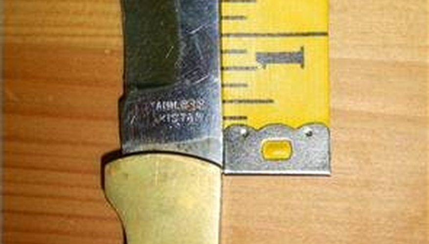 How to Measure a Knife Blade Legal Beagle