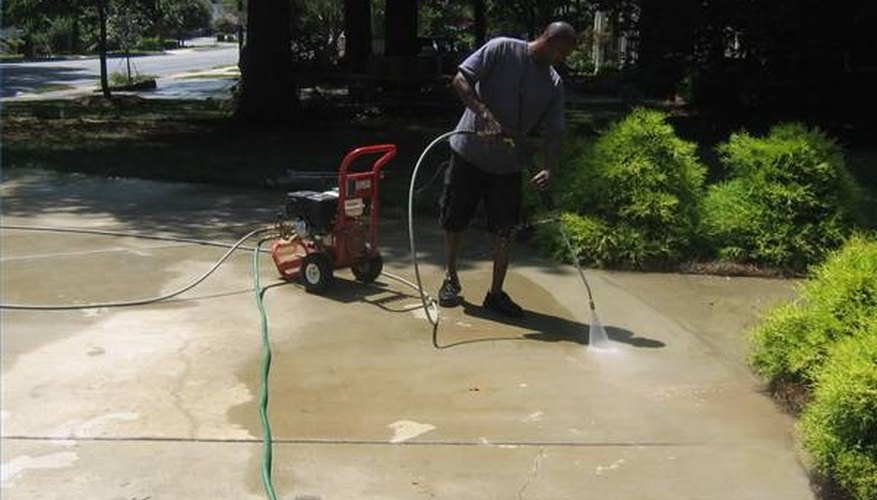 How to Remove an Iron Stain From Concrete | Garden Guides