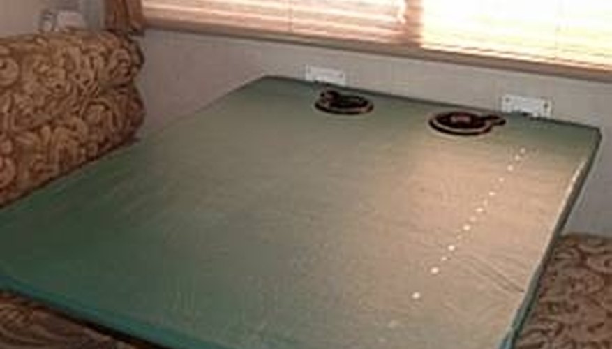 How to Build a Folding Table in an RV