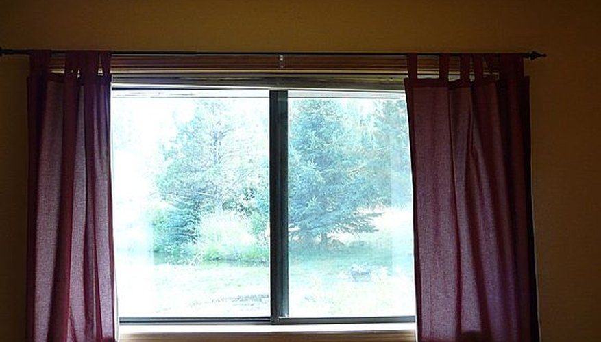 Plain sliding glass window or door Plain sliding glass window or door